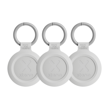 TravelTag for iPhone (iOS) - Water-resistant - Ash White